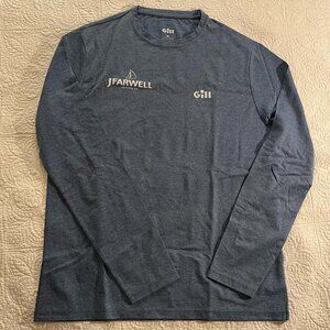 Gill Men’s Technical Long Sleeve – Navy Heather (Size M)